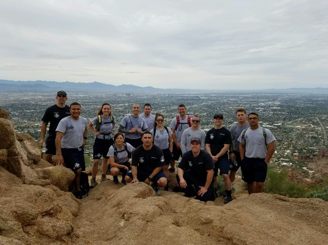 Cadet Camelback Hike 2017