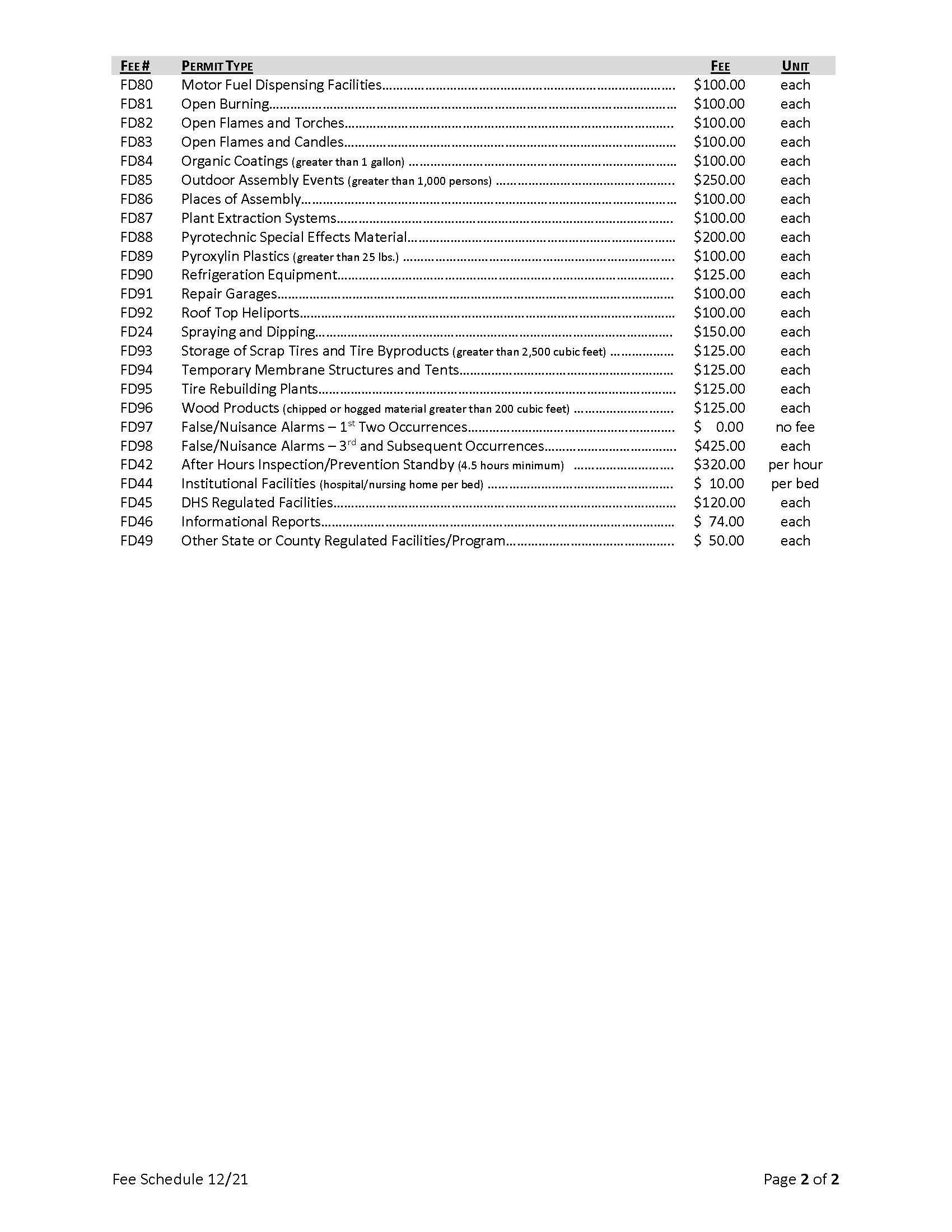 Goodyear Fire Department Fee Schedule_Page_2