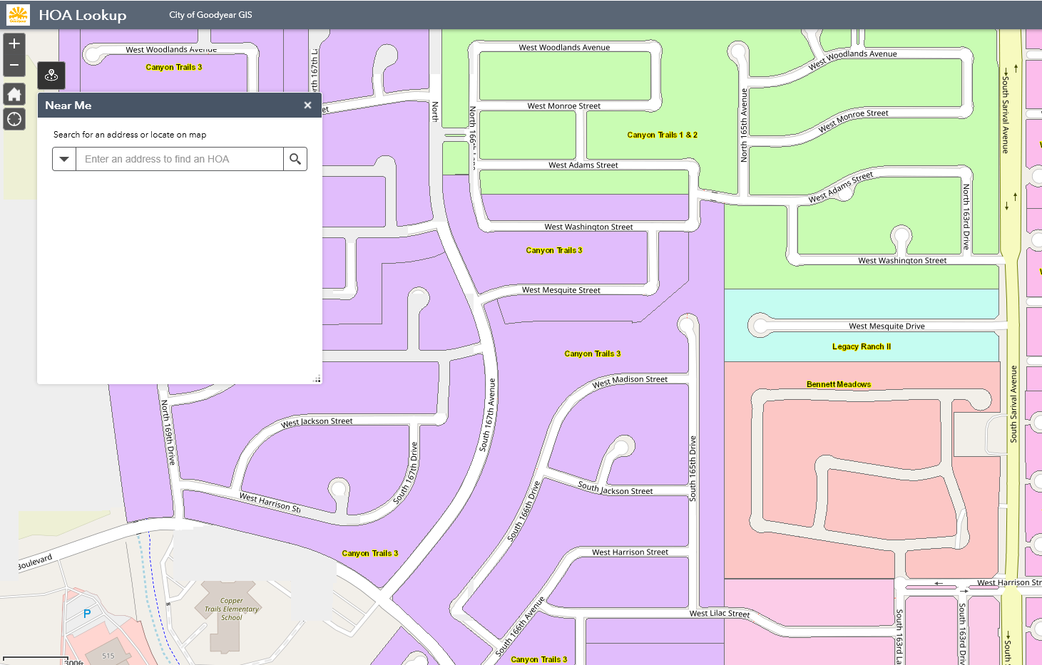 HOA Map