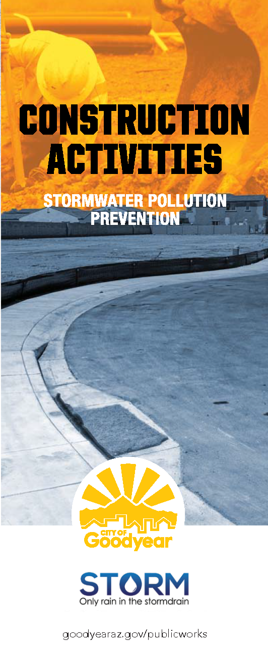 Download the Construction Activities (STORM) Brochure