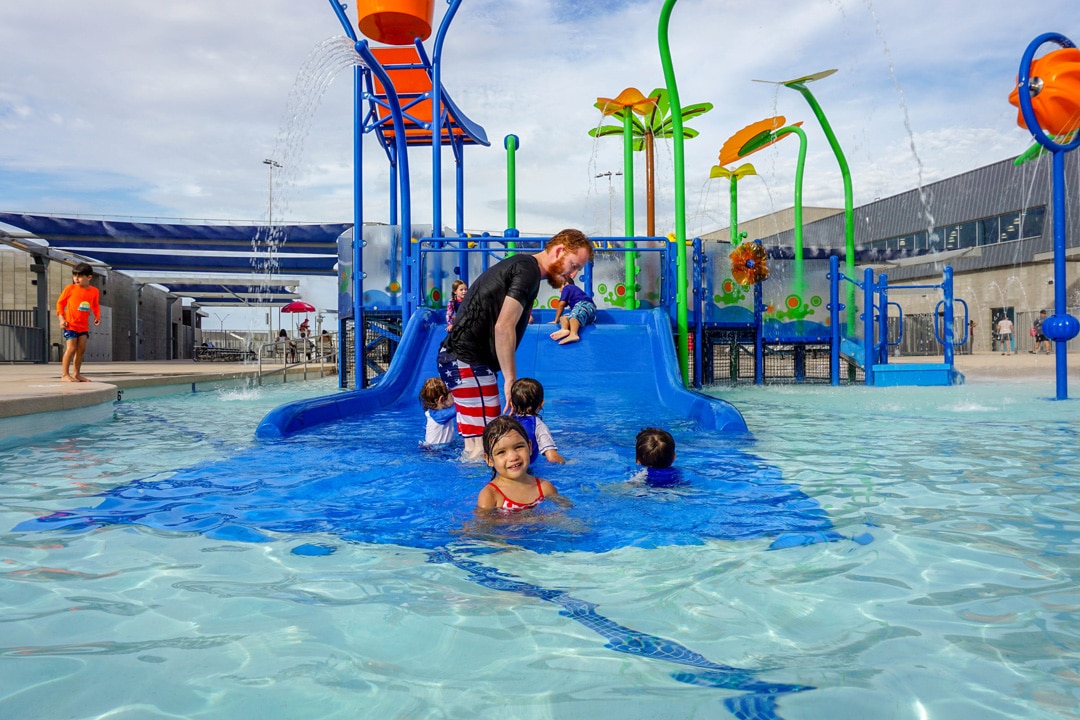 kids-water-slide-play-area-goodyear-recreation-campus